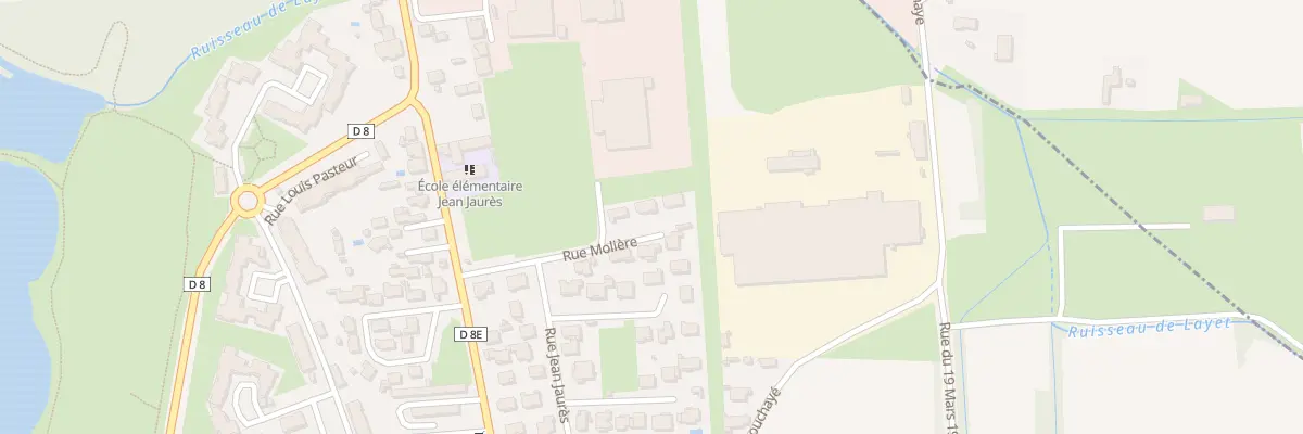 Plan du 4 Rue Molière à Soues