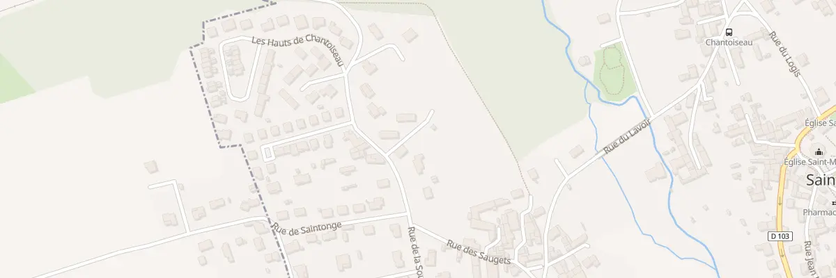 Plan du 24 Rue des Saugets à Saint-Michel