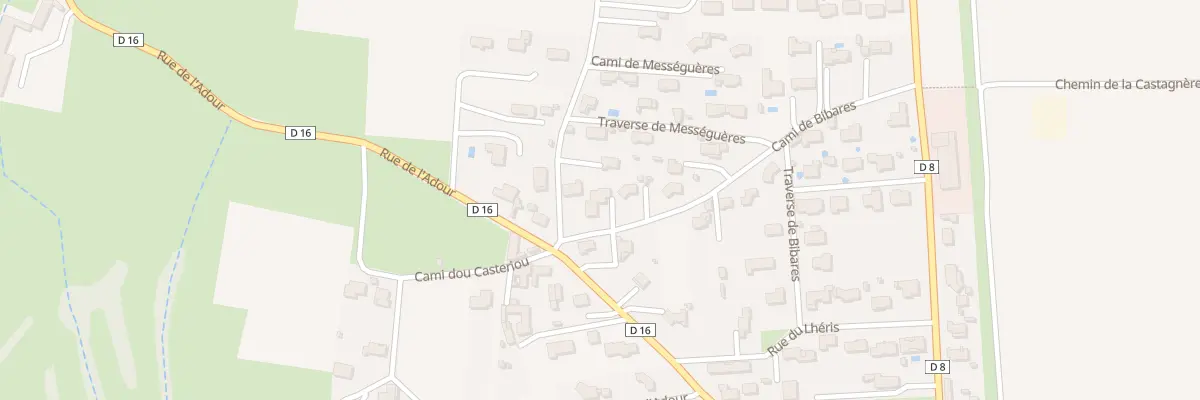 Plan du 20 Cami de Bibares à Bernac-Debat