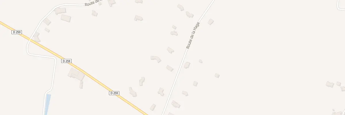 Plan du 223 Rte de la Hage à Lagupie