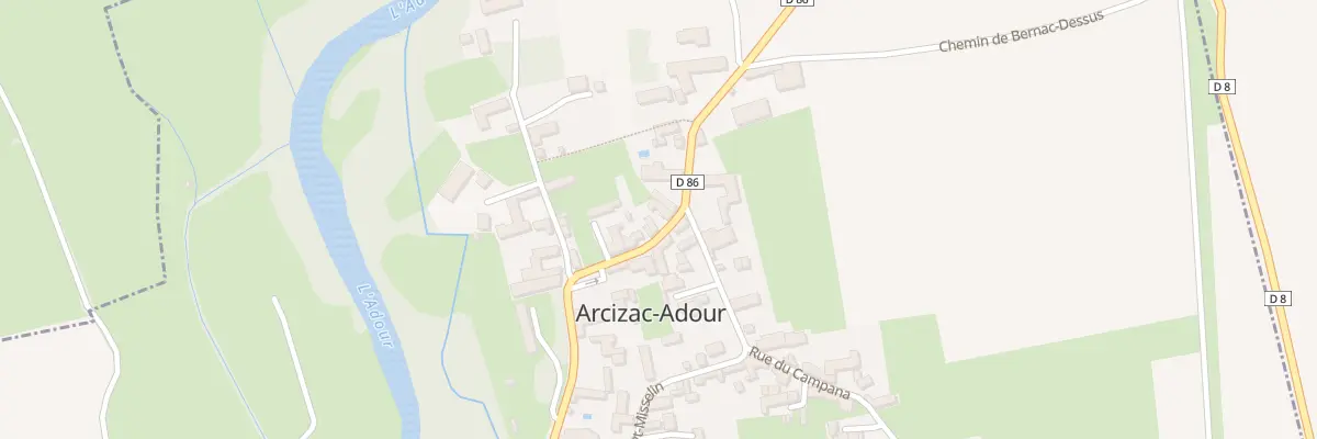 Plan du 215 Rue du 8 Mai 1945 à Arcizac-Adour