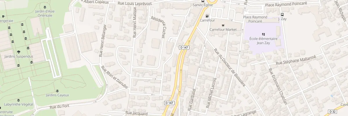 Plan du 79 Rue Cochet au Havre