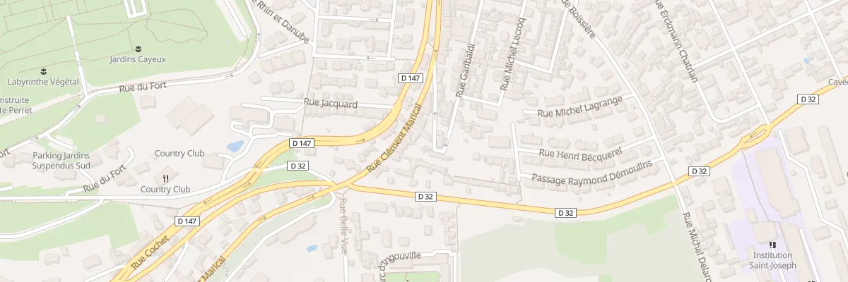 Plan du 10 Rue Garibaldi au Havre
