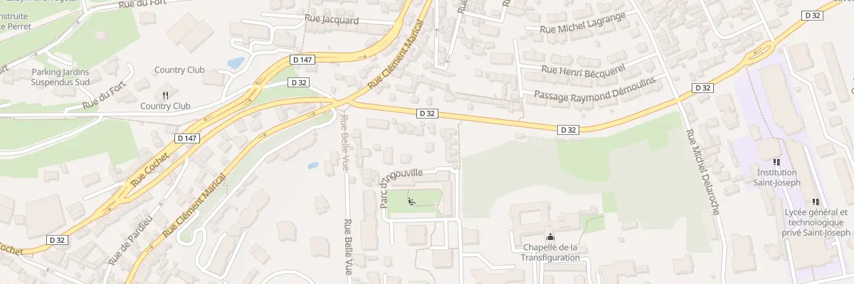 Plan du 14B Rue de la Cavée Verte au Havre