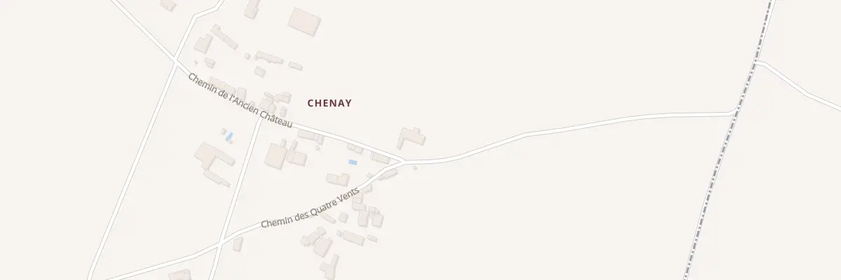Plan du 15 Chem de l’Ancien Château à Mairé-Levescault