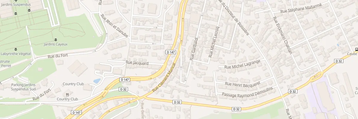 Plan du 2 Rue Garibaldi au Havre