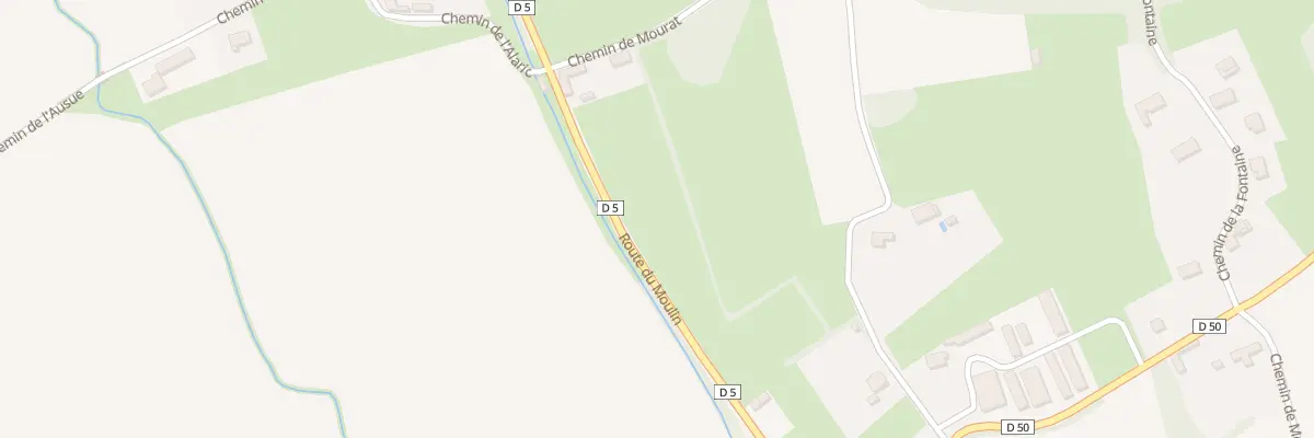 Plan du 5032 Che de Mourat à Sauveterre
