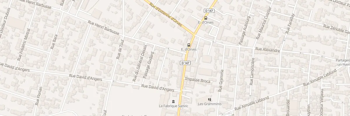 Plan du 168 Rue Henri Barbusse au Havre