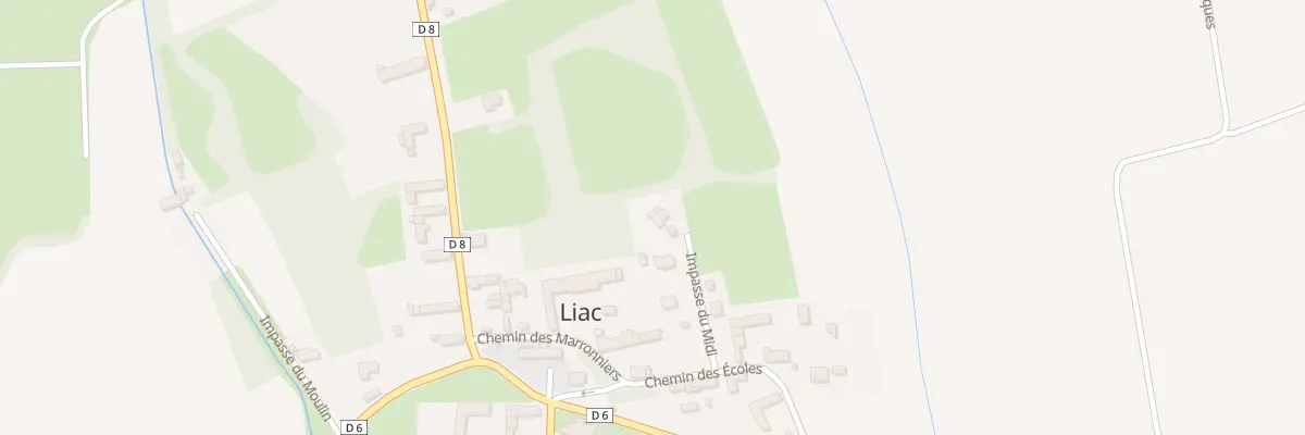Plan du 5 Imp du Midi à Liac