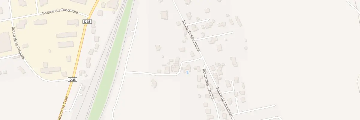 Plan du 3 Che de la Terrière à La Couronne