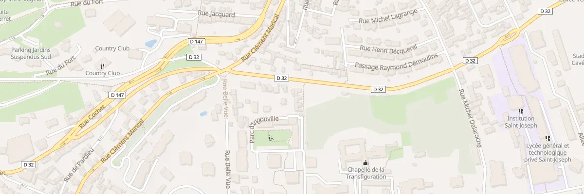 Plan du 16 Rue de la Cavée Verte au Havre