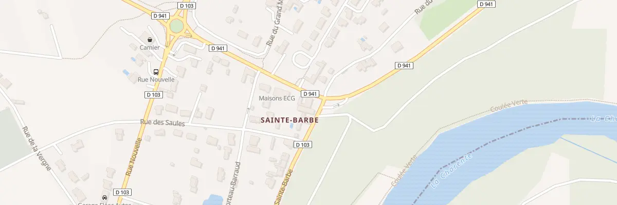 Plan du 1 Rte de Cognac à Fléac