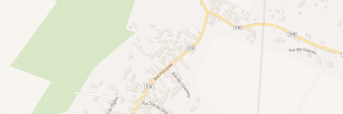 Plan du 2 Imp du Bon Coin à Villognon