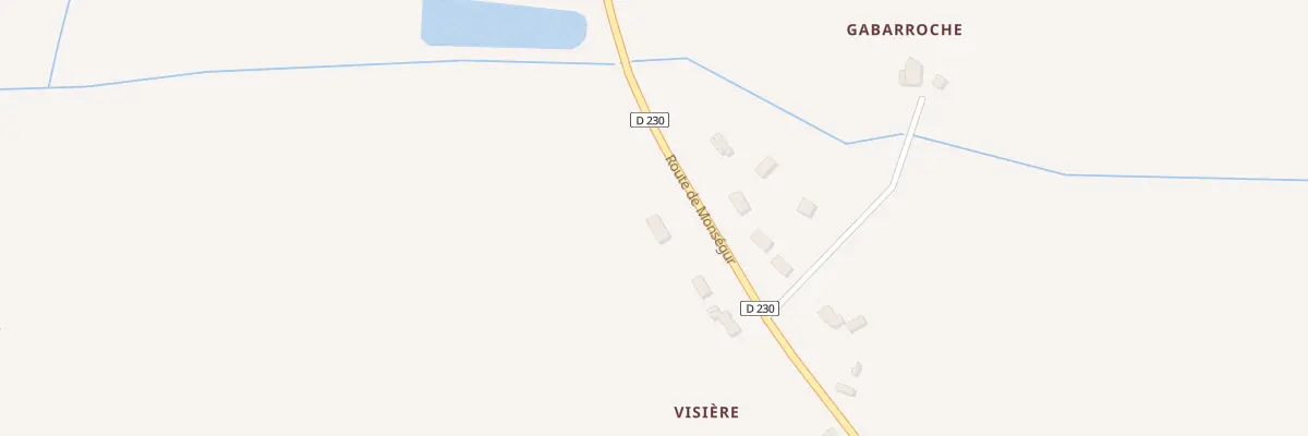 Plan du 6 Visiere à Saint-Vivien-de-Monségur