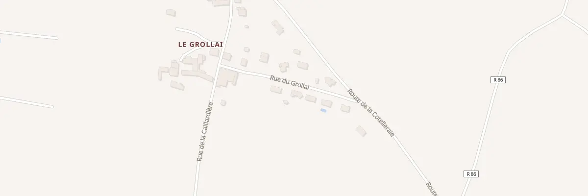 Plan du 129 Rue du Grollai à Saint-Nicolas-de-Bourgueil
