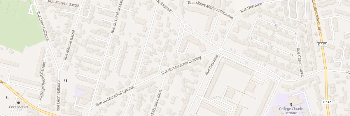 Plan du 35 Rue Mal Lyautey au Havre