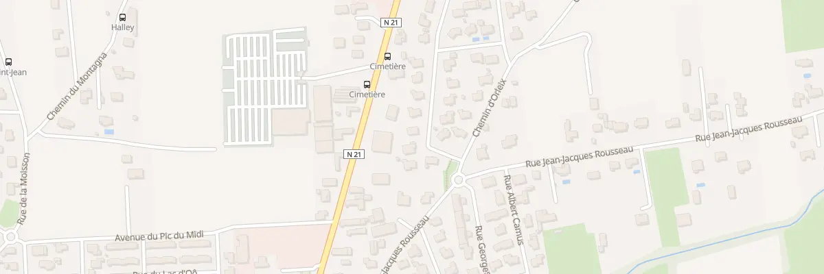 Plan du 7 Rue du Lac d’Isaby à Aureilhan
