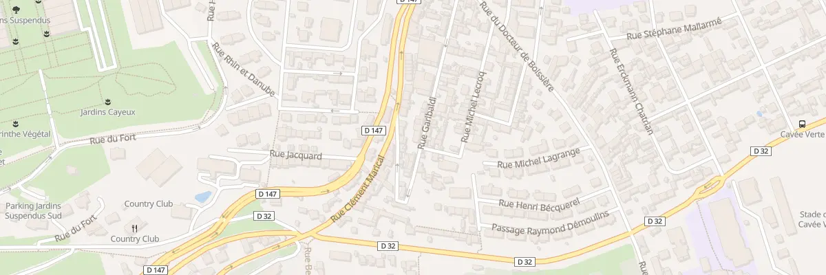 Plan du 23 Rue Garibaldi au Havre