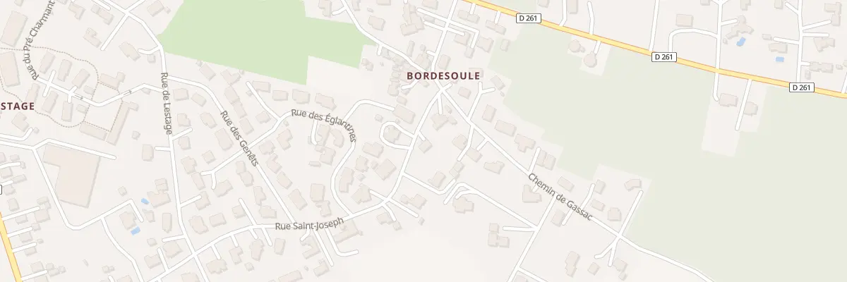 Plan du 5000F Bordessoule à Casteljaloux