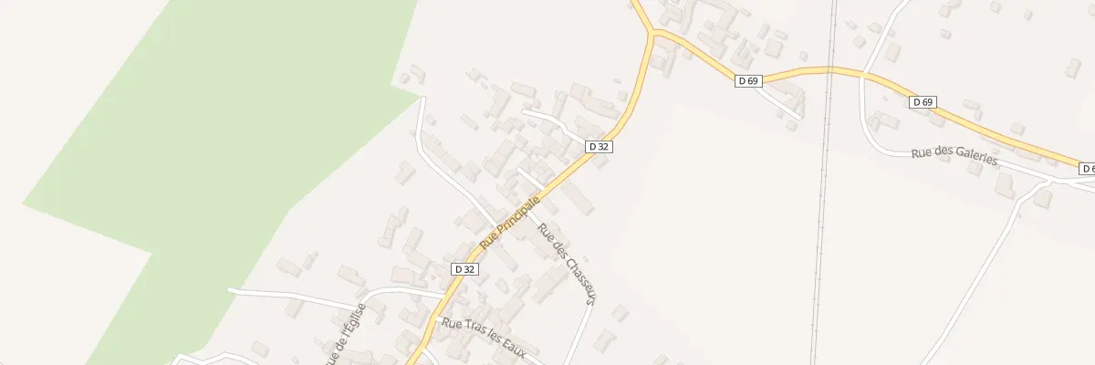Plan du 8 Rue Principale à Villognon