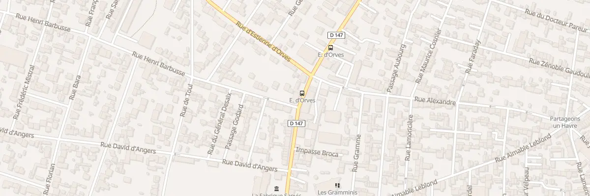 Plan du 169 Rue Henri Barbusse au Havre