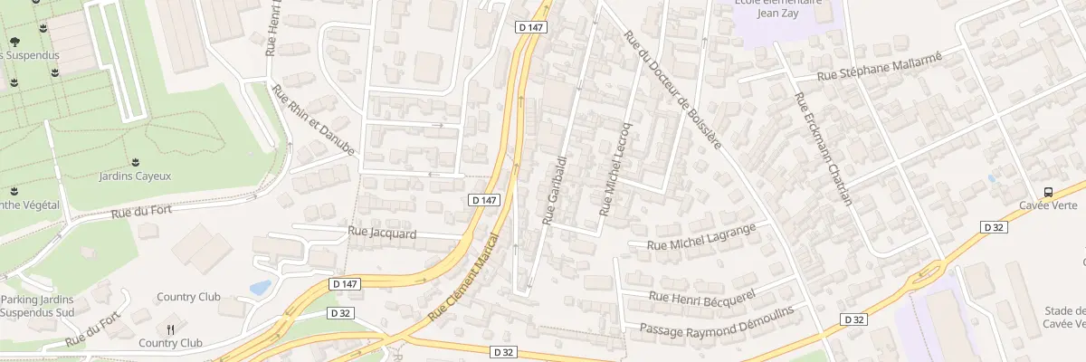 Plan du 29 Rue Garibaldi au Havre