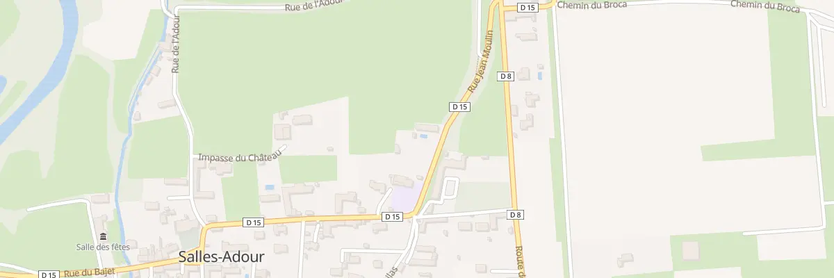 Plan du 19 Rue Jean Moulin à Salles-Adour
