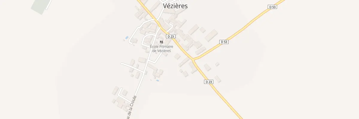 Plan du 5010A Le Bourg à Vézières