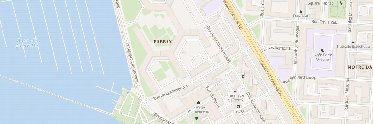 Plan du 70 Bd Clemenceau à Yport