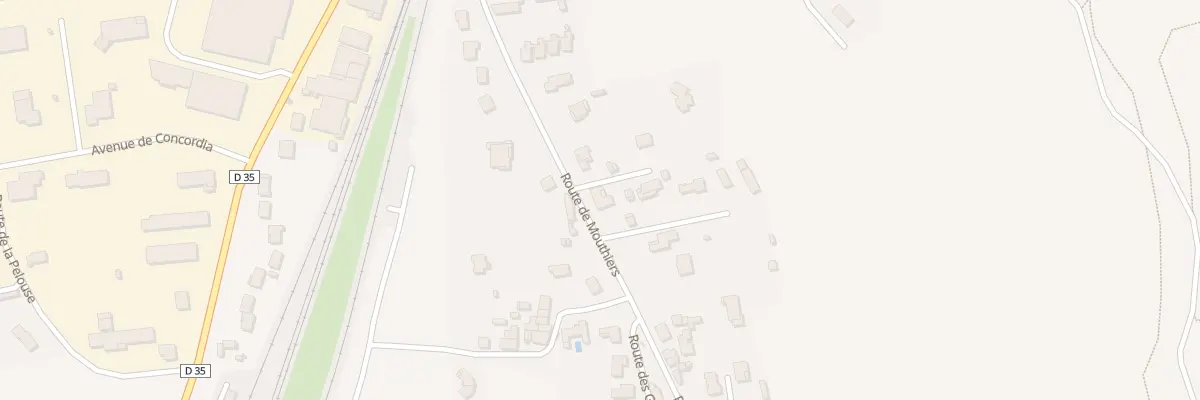 Plan du 30 Rte de Mouthiers à La Couronne