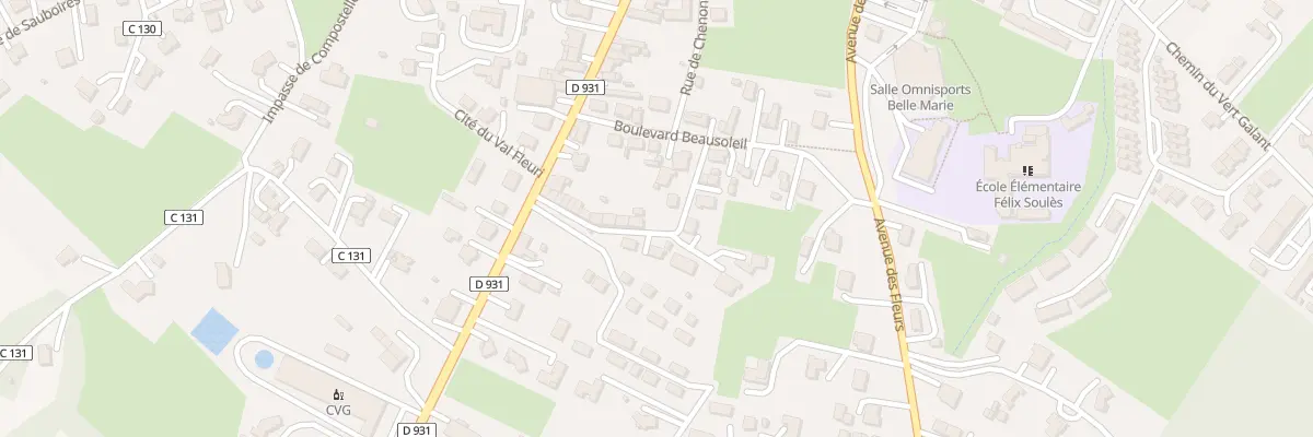 Plan du 23 Rue des Capots à Eauze