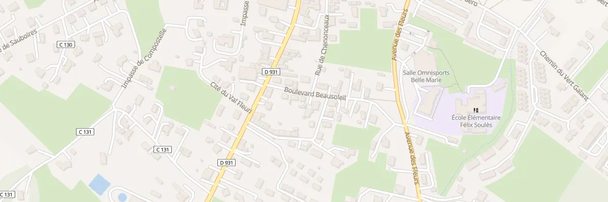 Plan du 4B Bd Beausoleil à Eauze