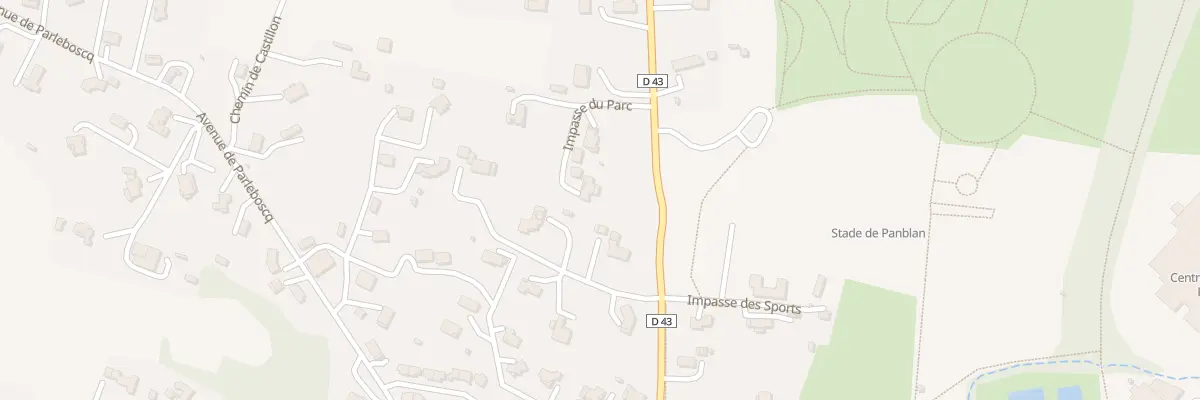 Plan du 3 Imp du Parc à Eauze