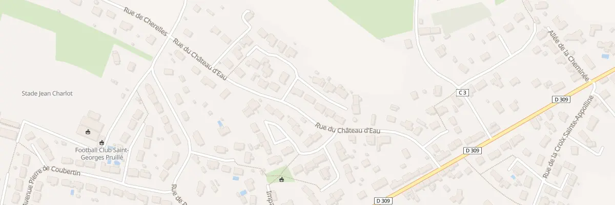 Plan du 20 Rue du Pré du Pain à Saint-Georges-du-Bois