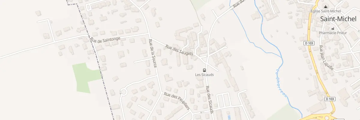 Plan du 5 Rue des Saugets à Saint-Michel