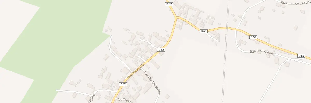 Plan du 1 Imp des Marais à Villognon