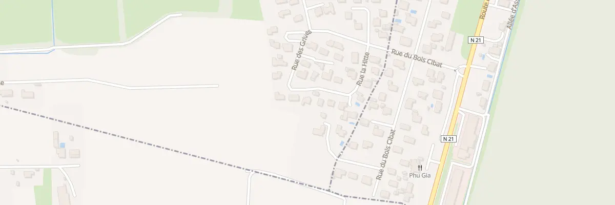 Plan du 17 Rue La Hitte à Bours