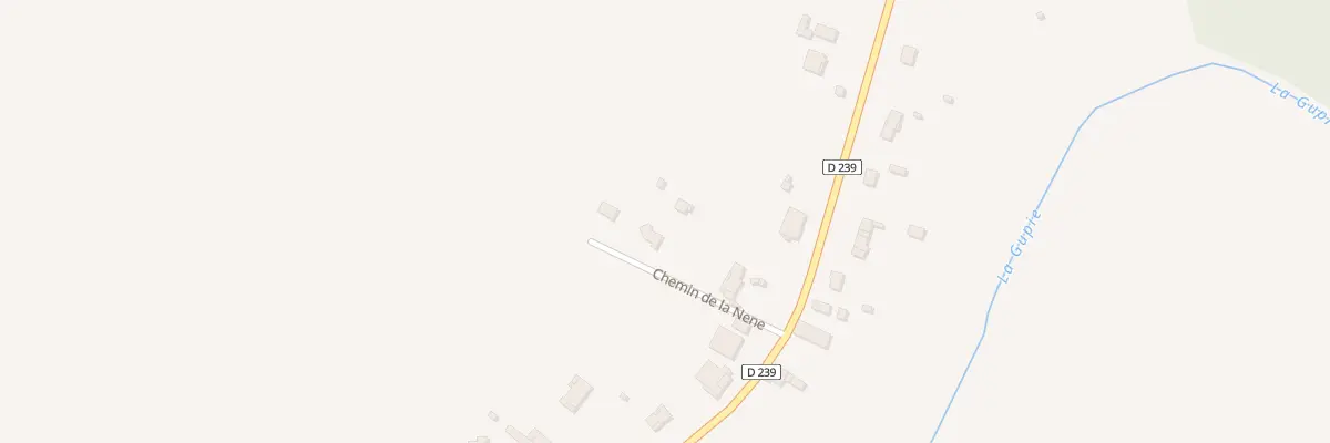 Plan du 106 Chem de la Nene à Lagupie