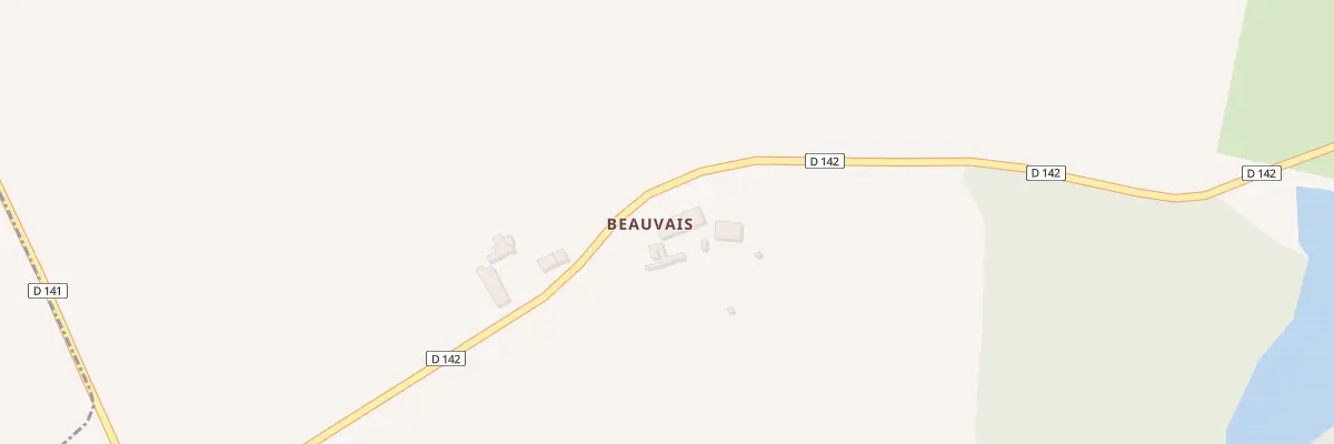 Plan du 5078 Beauvais à Courgeac