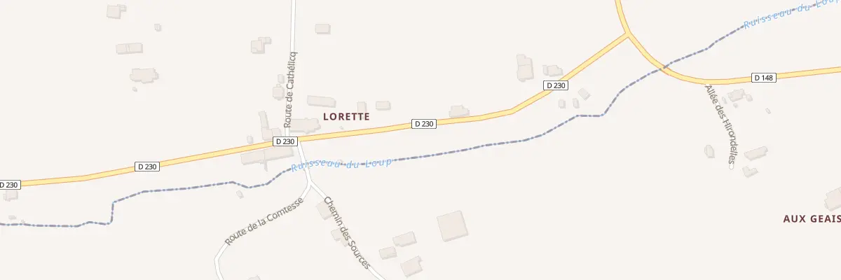Plan du 5108F Lorette à Saint-Michel-de-Lapujade