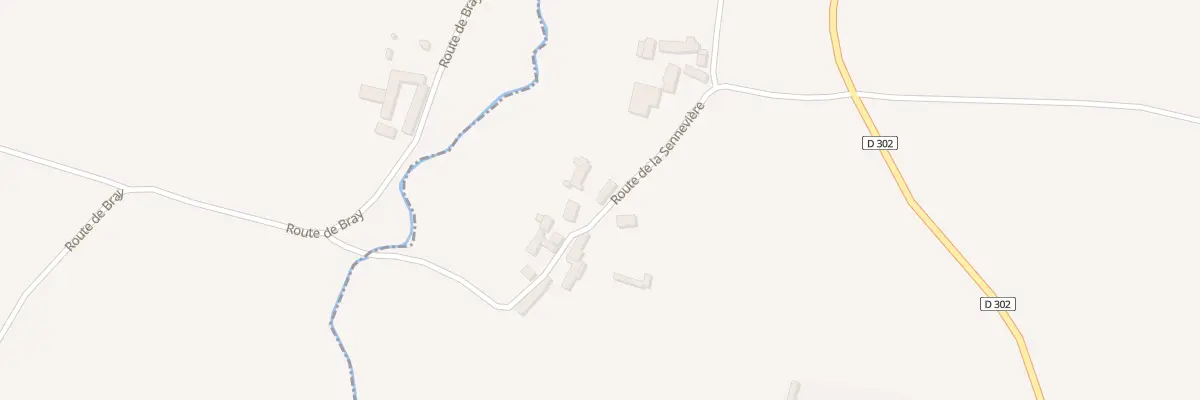 Plan du 4 Rte de la Sennevière à Belfonds