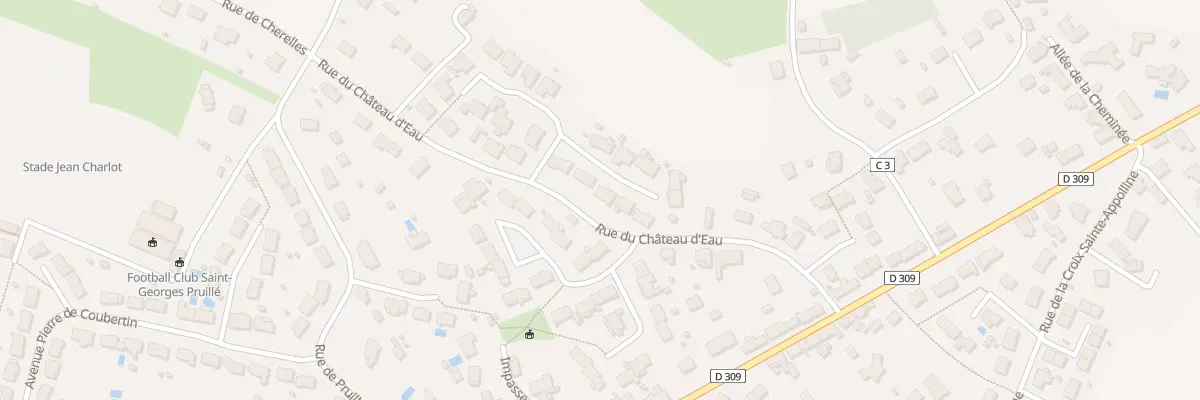 Plan du 21 Rue du Pré du Pain à Saint-Georges-du-Bois