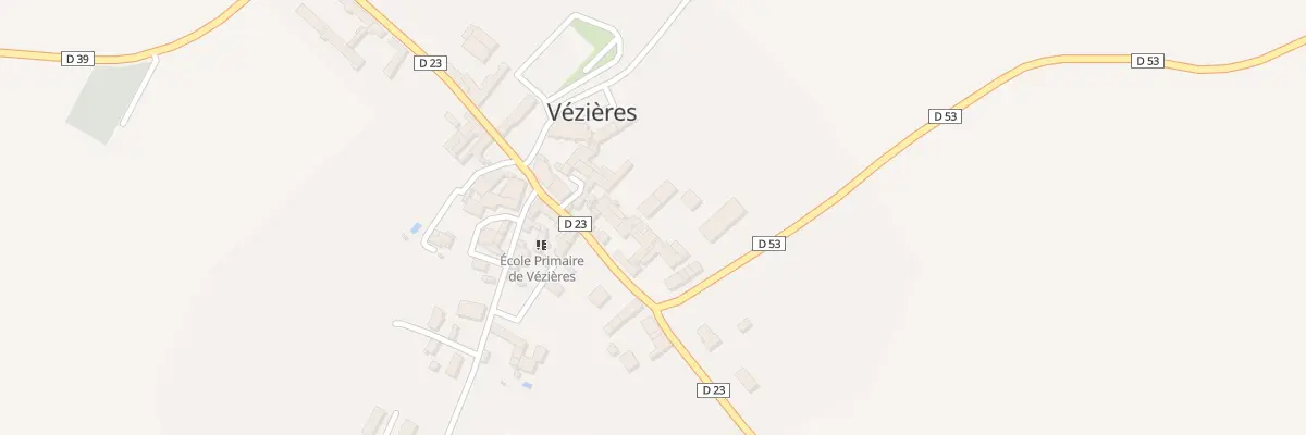 Plan du 25 Rue Principale à Vézières