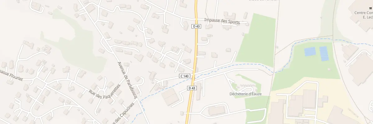 Plan du 2 Rue Edouard Piette à Eauze