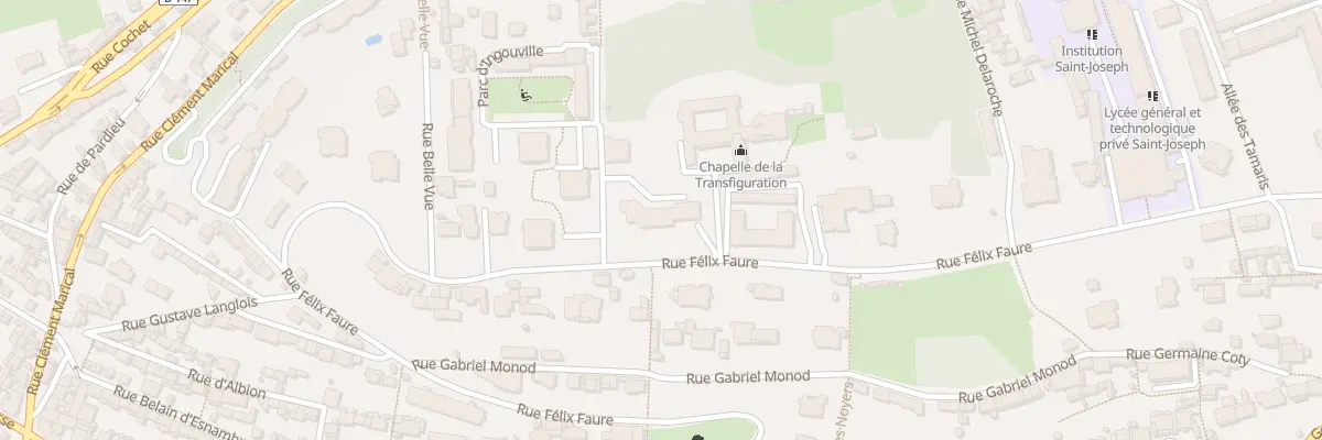 Plan du 149 Rue Félix Faure au Havre