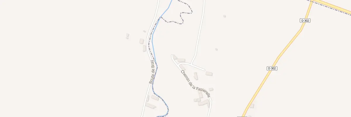 Plan du 8 Che de la Passerelle à Belfonds