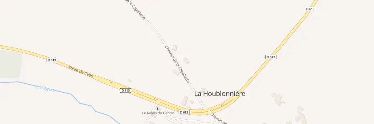 Plan du 6 Che de la Capellerie à La Houblonnière