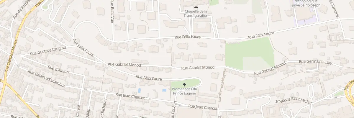Plan du 148 Rue Félix Faure au Havre