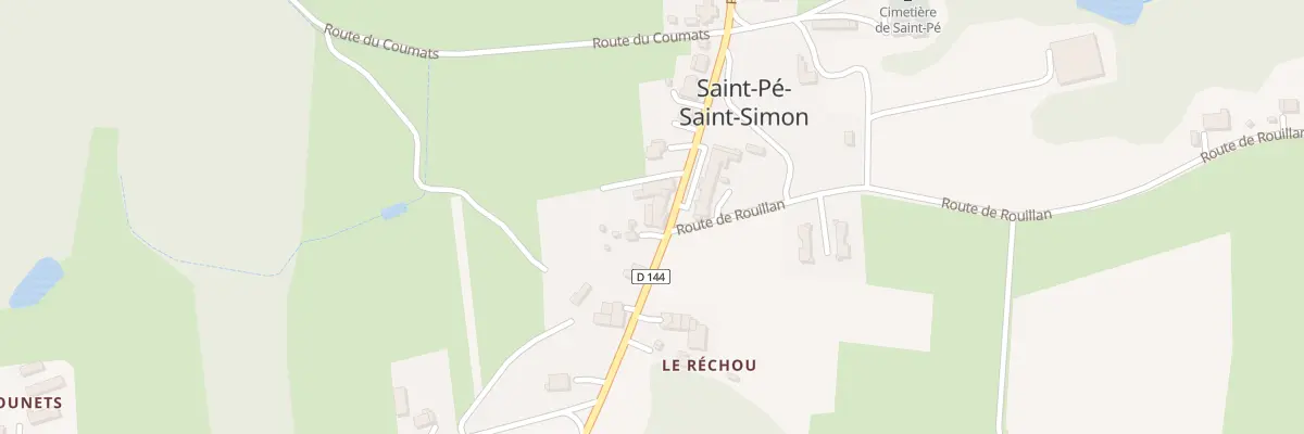 Plan du 11 Rte de Sos à Saint-Pé-Saint-Simon