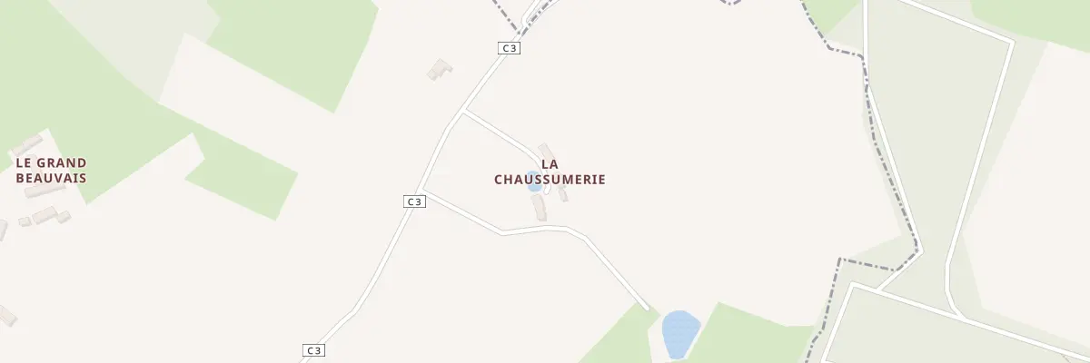 Plan du 1826 Rte de Pruillé-le-Chétif à Saint-Georges-du-Bois